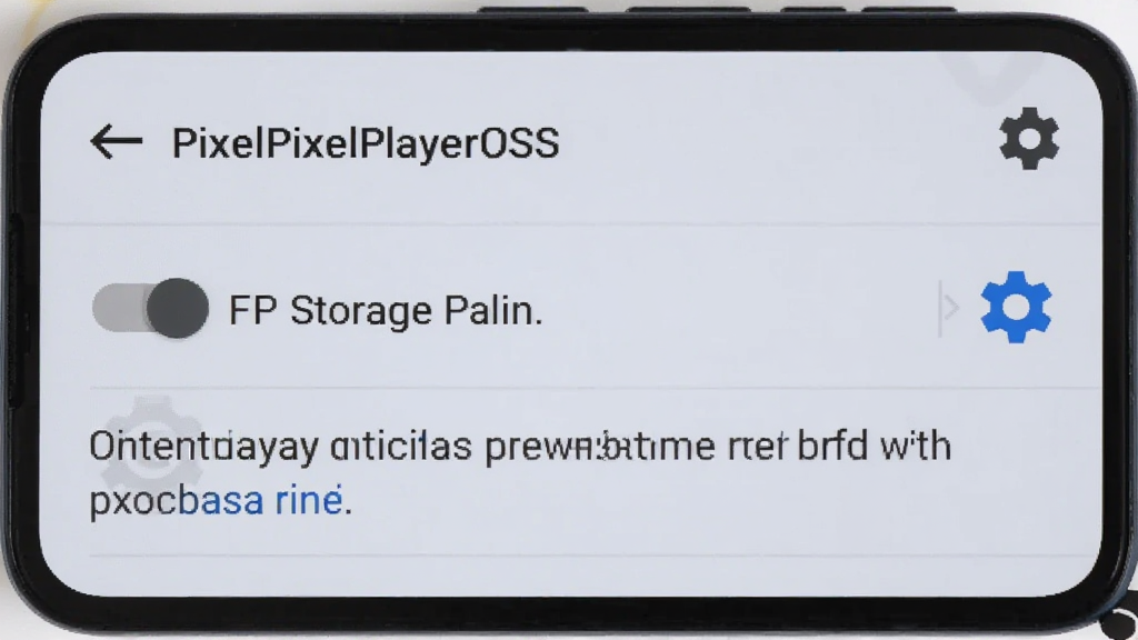 һ����׿�ֻ���ʾPixelPlayerOSSȨ�����ý��棬�������д洢Ȩ�޿�������ʾ���֣��Ա������ó���ͼ�꣬�������࣬ǳɫ�������������������ֹ������޶���Ԫ��