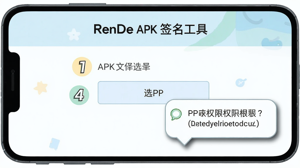 ��׿�ֻ���Ļ��ʾRenDe APK ǩ�����ߵ����ֲ�������ҳ�棬�������в�����š�APK�ļ�ѡ�����Ȩ����ʾ���ݣ���ͼ�����·ֲ㷽ʽ���֣����Ϊ����ǳɫ�̳̲廭��ϸ�ڰ����������ָ�����������Ӱ����������������ɾ����޶���Ԫ��