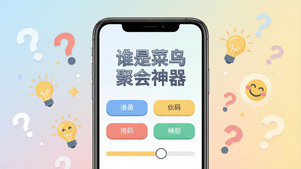����������һ���ֻ���Ļ��д����Ļ����ʾ�š�˭�ǲ���ۻ��������Ĵ�����棬��ΧƯ���Ÿ����ʺš����ݺ�Ц��ͼ�꣬���ֲ������ĶԳƹ�ͼ�����Ϊ�ִ���ƽ����ƣ�ϸ�ڰ�����Ļ�ϵ�ѡ�ť�ͽ����������ʸ���ɾ�������Ϊ��͵Ľ���ɫ���޶���װ��Ԫ��