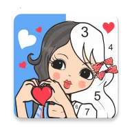 Cute girl coloring books������ɫ��Ϸv1.2.1 �ٷ�����