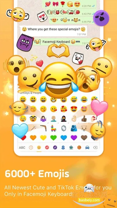 Facemoji Keyboard�������뷨�ֻ���v3.6.2.1 �ٷ������ͼ4.