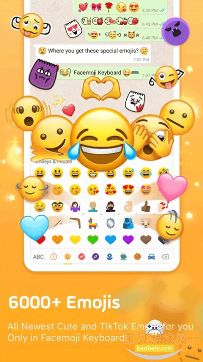 Facemoji Keyboard�������뷨�ֻ���v3.6.2.1 �ٷ������ͼ0.