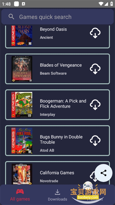 ������Ϸģ�������İ�(MD2&GEN Emulator)����v2.4.7 ��׿���°��ͼ7.