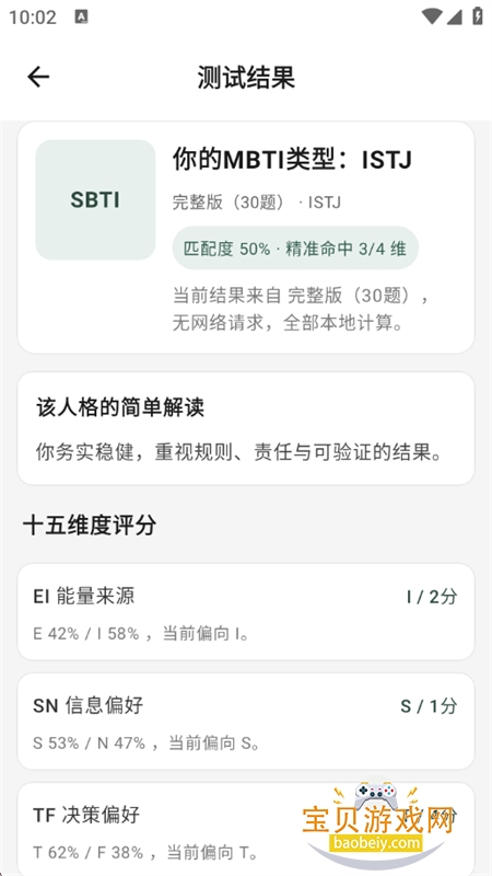 sbti�˸����app�ٷ����°汾2026v1.0.1 ��׿���ͼ3.