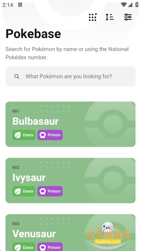 Pokebase�����ٷ��������°汾v1.0.2 ��׿���ͼ0.