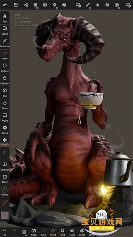 Nomad Sculpt�ٷ�����������°汾v2.6 ��׿���ͼ1.