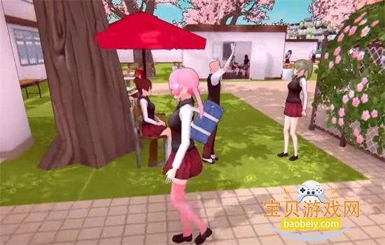 ӣ����ģ����(Sakura Trees)3D��Ϸ�����ֻ���v0.1 ��׿���ͼ5.