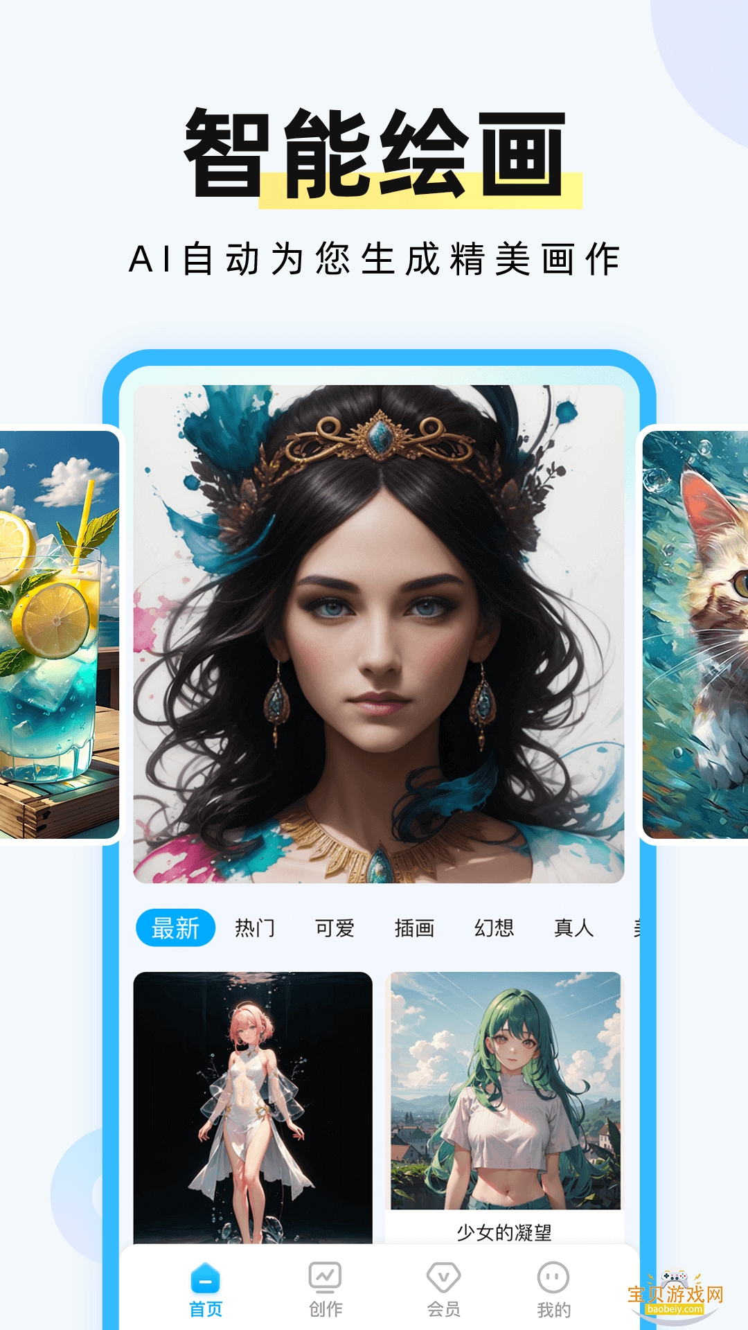 Civitai���°�ai�滭app�ֻ���v1.1.1.4 �ֻ����ͼ1.