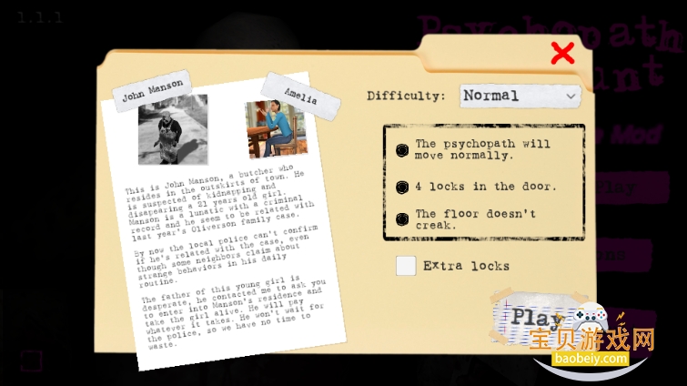������ű�ģ��(Psychopath Hunt Barbie)���°�1.1.1 ��׿�����н�ͼ