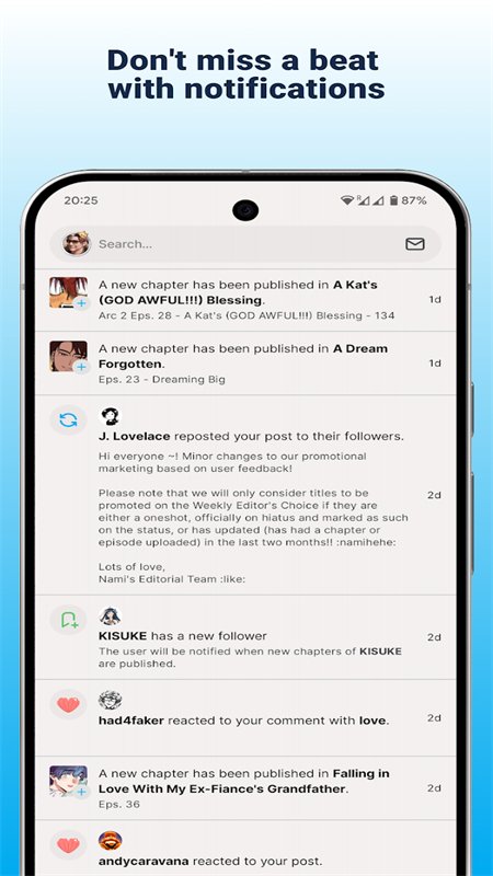 NamiComi(�������)app��׿�ֻ���v0.47-136 �ٷ������н�ͼ