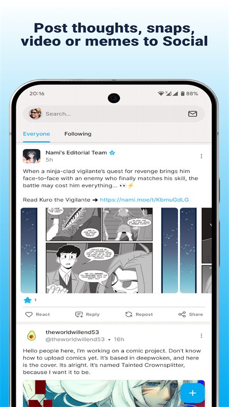 NamiComi(�������)app��׿�ֻ���v0.47-136 �ٷ������н�ͼ