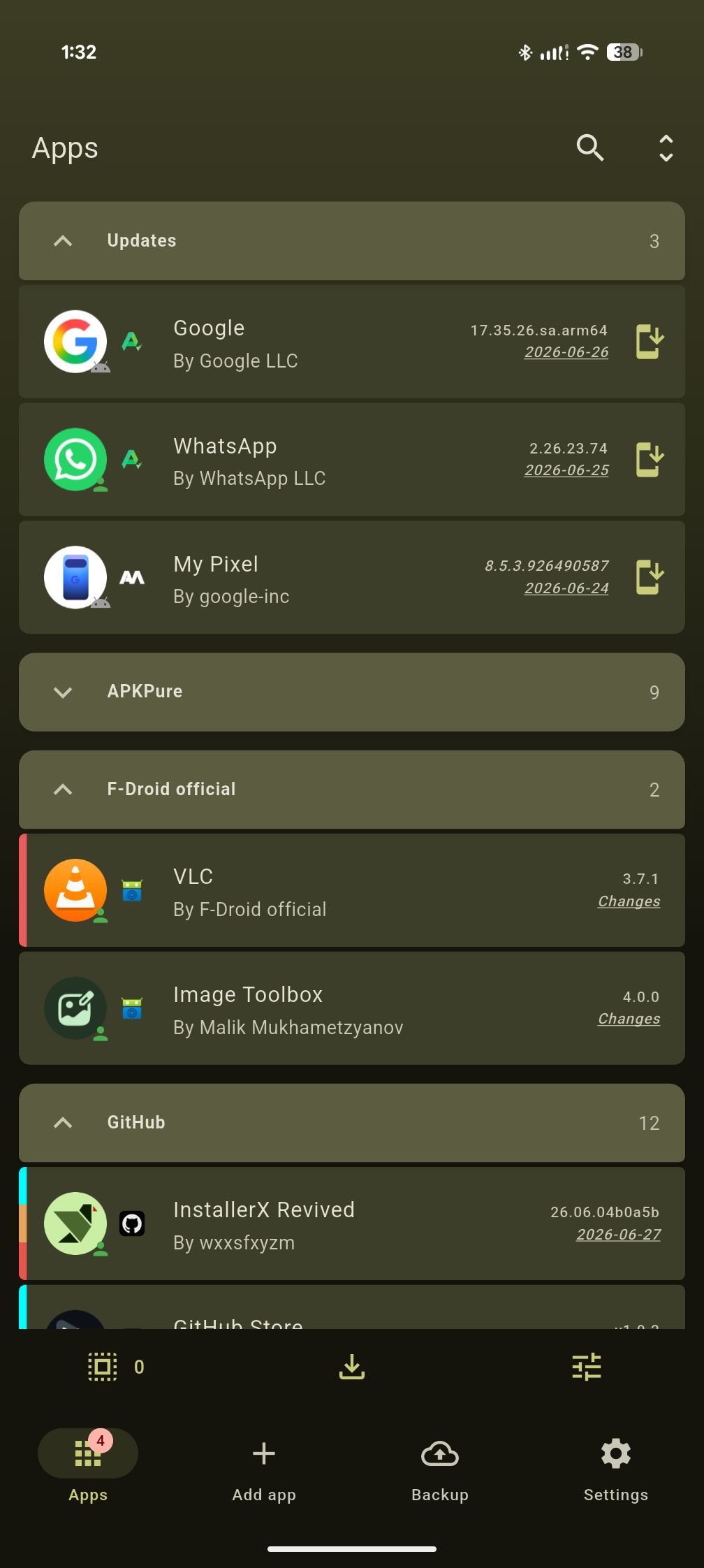 ObtainX�ֻ���v2.9.1��ǿ�氲׿Ӧ�ø��¹������н�ͼ