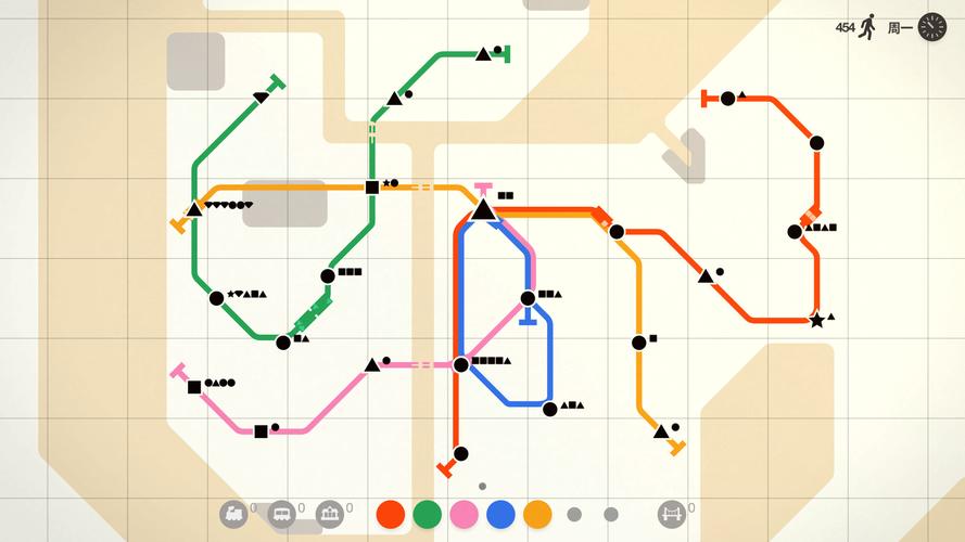 �������Mini Metro���԰� ��Ϸ���� ��ͼ ���� �淨չʾ