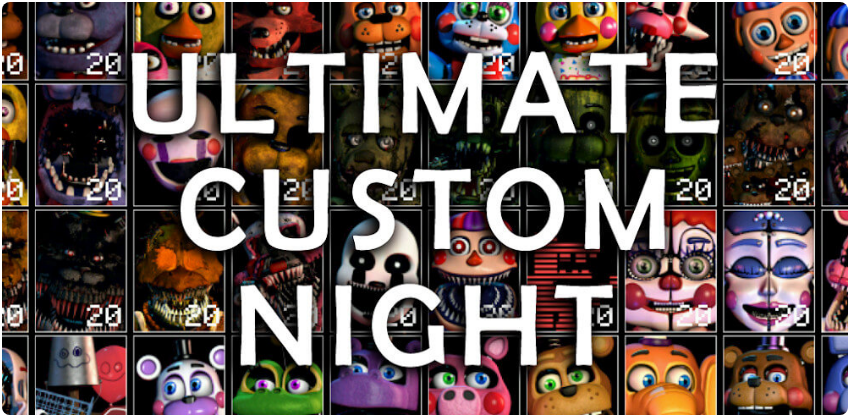 终极定制夜(Ultimate Custom Night 玩法 控制界面