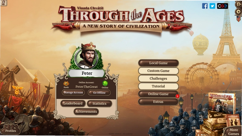 ��ʷ����Through the Ages������v2.0.1 �ٷ������н�ͼ