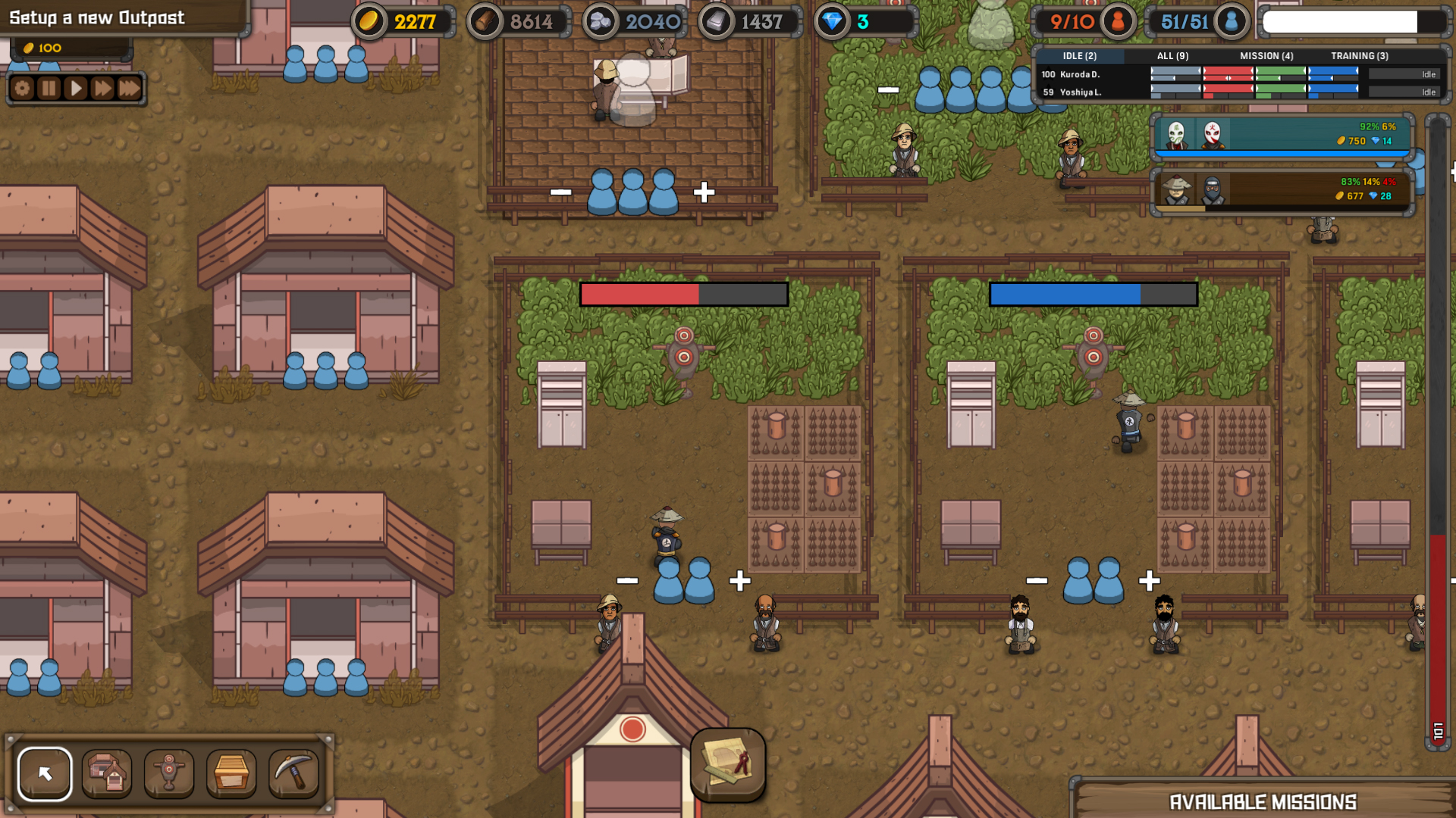 忍者大君(Ninja Tycoon) 游戏截图 村落建设
