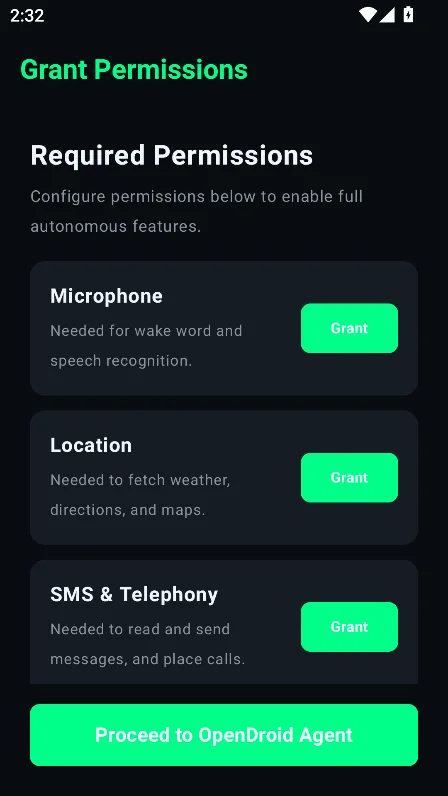 OpenDroid ai�����������°�v1.0.1�ٷ������н�ͼ