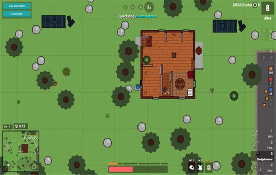 �Լ�io��Ϸ(surviv.io)��׿�������v1.1.2 �ٷ������н�ͼ