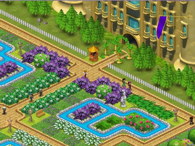 女王的花园2 游戏截图 花园全景