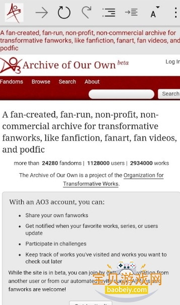 ao3�Ķ���(Fanfiction Reader for AO3)