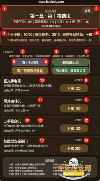 我在规则怪谈世界当保安游戏最新版本 我在规则怪谈世界当保安游戏最新版本