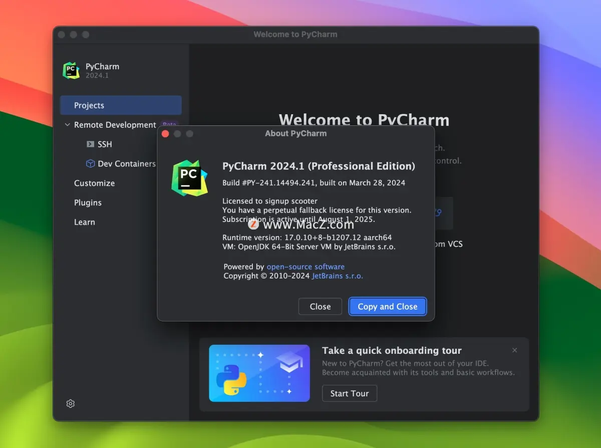 JetBrains PyCharm 2024���ļ���� ���ݿ�����