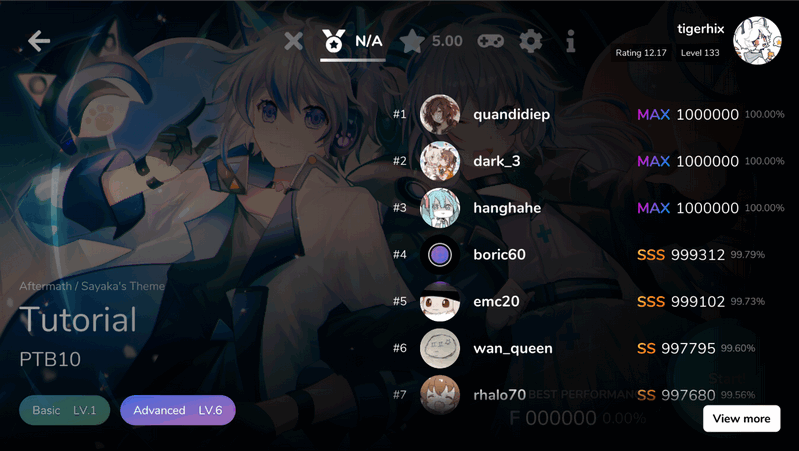 Cytoid���������ֻ��汾v2.1.6 ��Ѱ����н�ͼ
