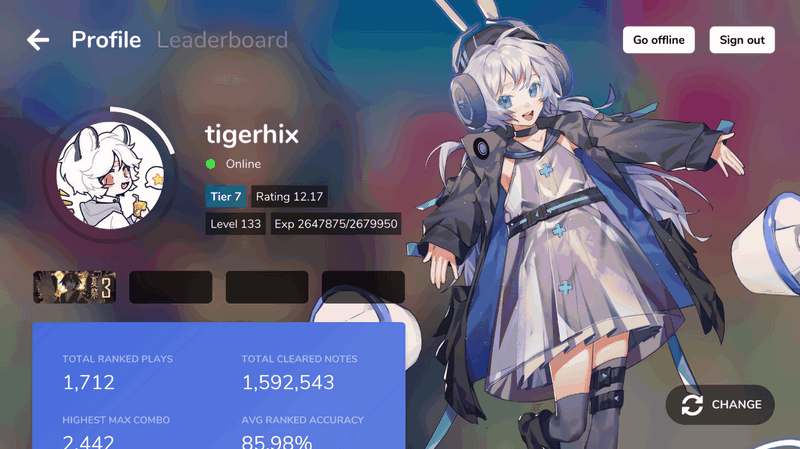 Cytoid���������ֻ��汾v2.1.6 ��Ѱ����н�ͼ