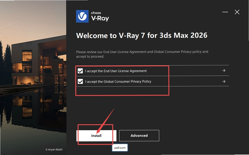 vray7.2For 3ds max 2021-2026���İ�v7.2���İ����н�ͼ