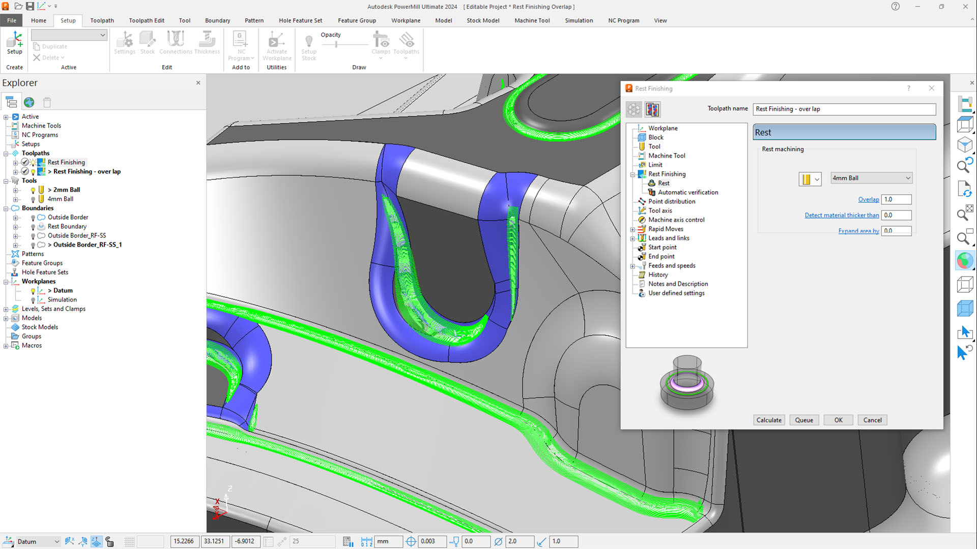 Autodesk Powermill Ultimate 2023�ƽ�� ����ģ�Ͳ���