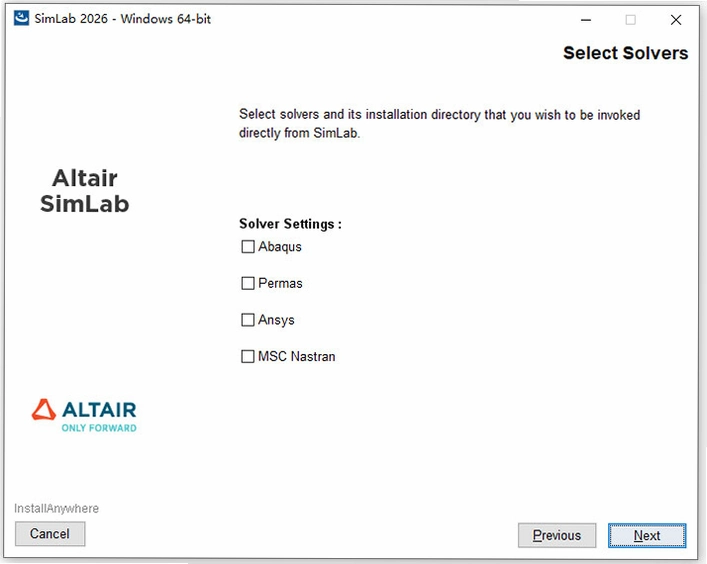 Altair SimSolid 2026����������2026 ���İ����н�ͼ
