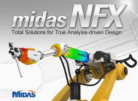 Midas NFX 2024 R2���ļ����2024 R2 ֱװ�����н�ͼ