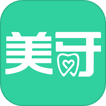 美亚美牙APP界面,展示口腔诊所数字化管理功能,包含今日就诊、营收统计、工作台、患者管理、考勤排班等模块,背景为现代口腔诊所环境,界面清晰友好,色调以蓝色和白色为主,体现专业与科技感,扁平化设计风格,图标简洁明了,整体氛围积极向上,适合软件下载站配图使用