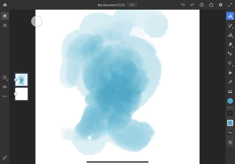 Adobe Fresco 2022��Ѱ� ʵʱˮ�ʱ�ˢ Ч�� ͼƬ