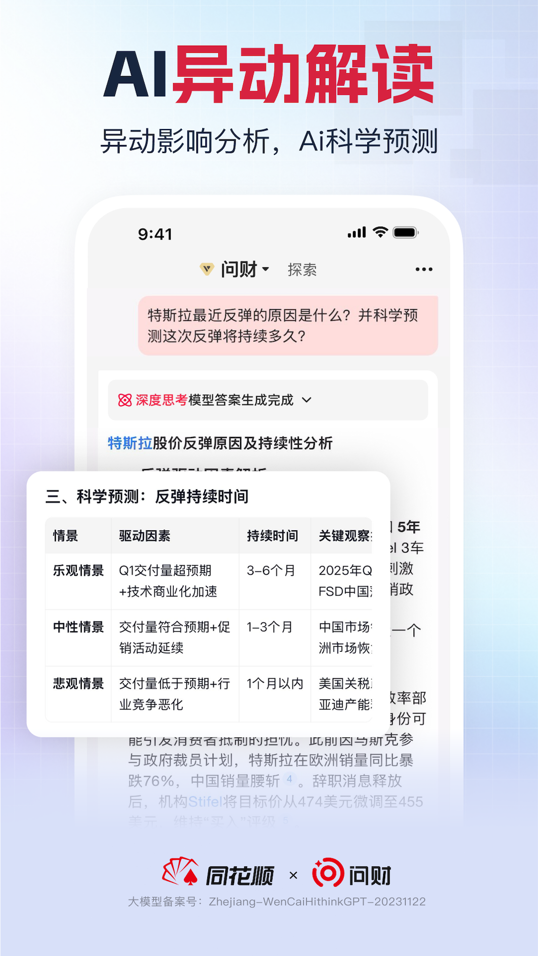 同花顺i问财-AI投资助手,智能选股、深度分析、热点解读,一站式AI投研平台,用户界面友好,功能全面,助力投资者高效决策。