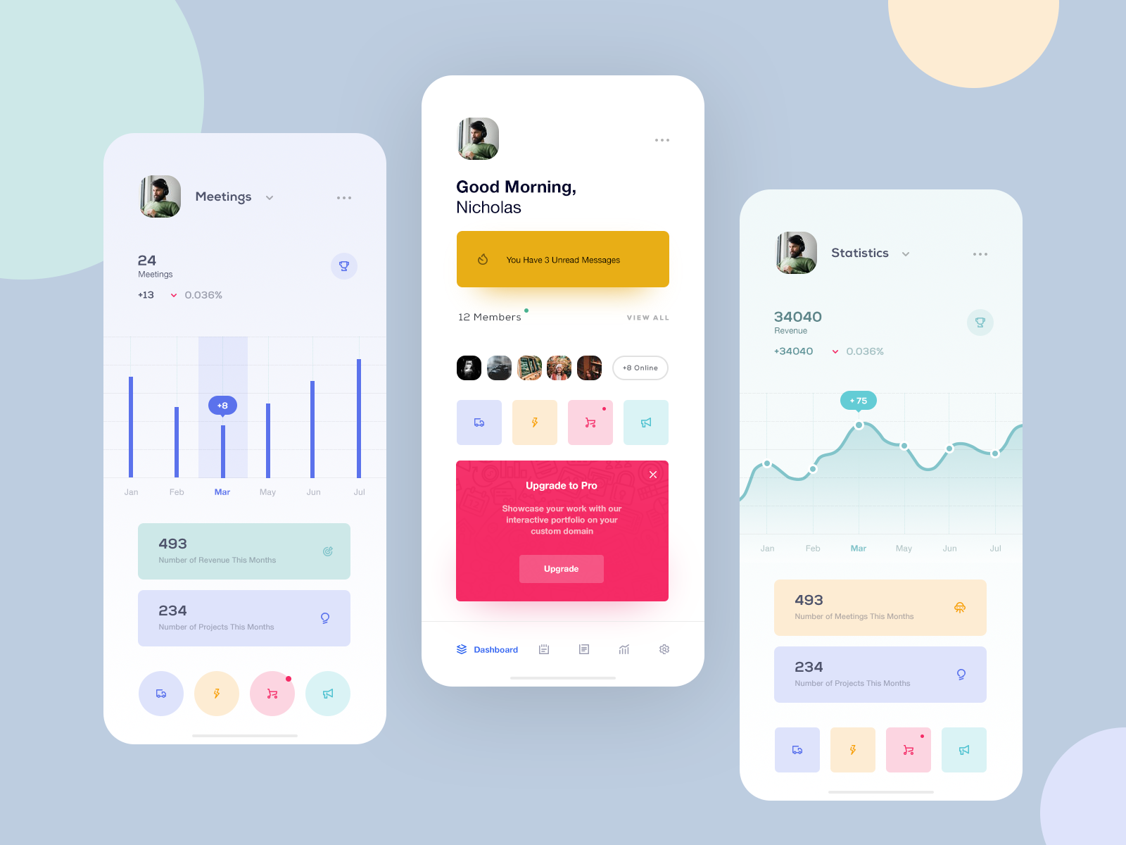 һ��չʾDBC��ʦ��App����ĸ����ֻ���ͼ��������Ƽ���ִ�������ɫ�Ͱ�ɫΪ��ɫ���������黯��������ͼ����������ʾ���ҵĿγ̡��б�������ѧԱ�������Ͽ�ʱ����γ�״̬��ǩ���ֻ��Ա߷�����һ���򿪵ıʼǱ���һ�����ȣ�Ӫ���רҵ��רע�����߽�ѧ��Χ����������������������ͻ���ƶ��˽�ѧ�����ı�������Ч�ԡ�