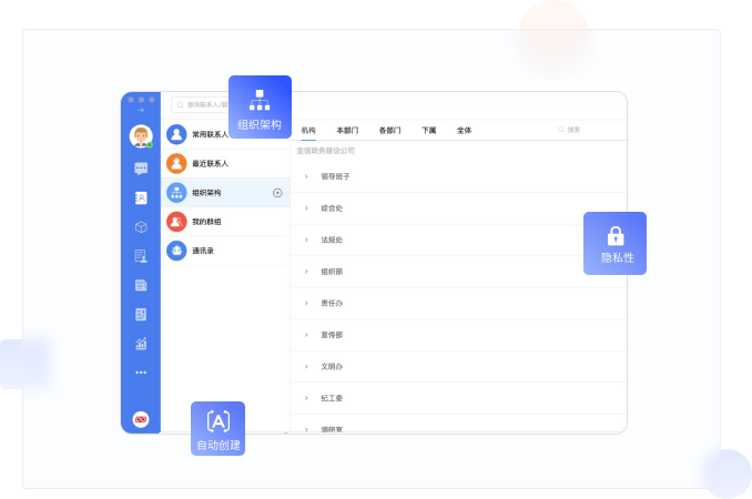 ���ͨIM����ҵ����˼�ʱͨѶӦ�ã�����չʾ����Ⱥ�ġ��ļ����䡢�����������ȹ��ܣ����豸ͬ����ǿ����ȫ˽�ܣ��ִ���������ɫ��ɫ������������