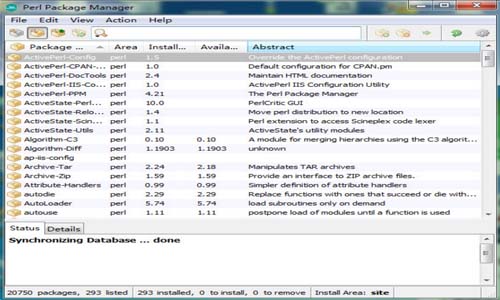 ActivePerl ��̿��� ��������