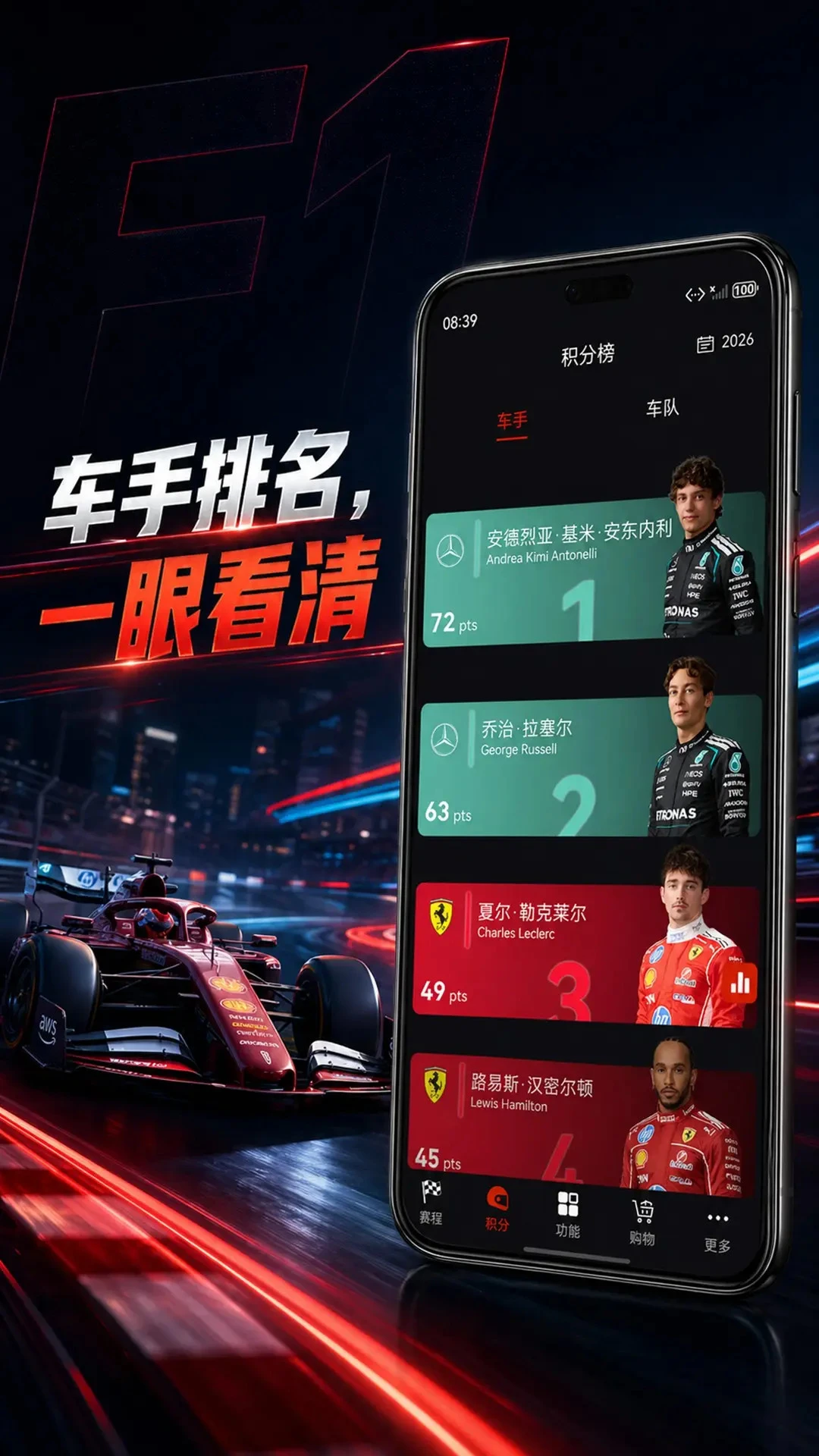 F1����4.0.2 �ٷ��� 2026 F1���������������н�ͼ