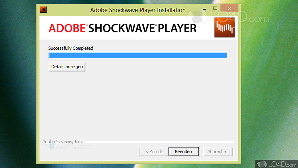 Adobe Shockwave Player �����������ͼ