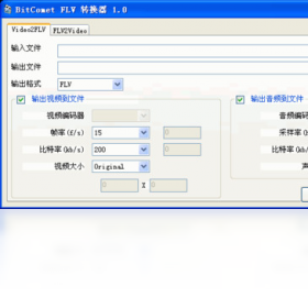 BitComet FLV 转换器 支持格式列表