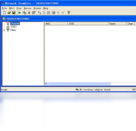 Netstumbler0.4.0 ��������ɨ�����н�ͼ