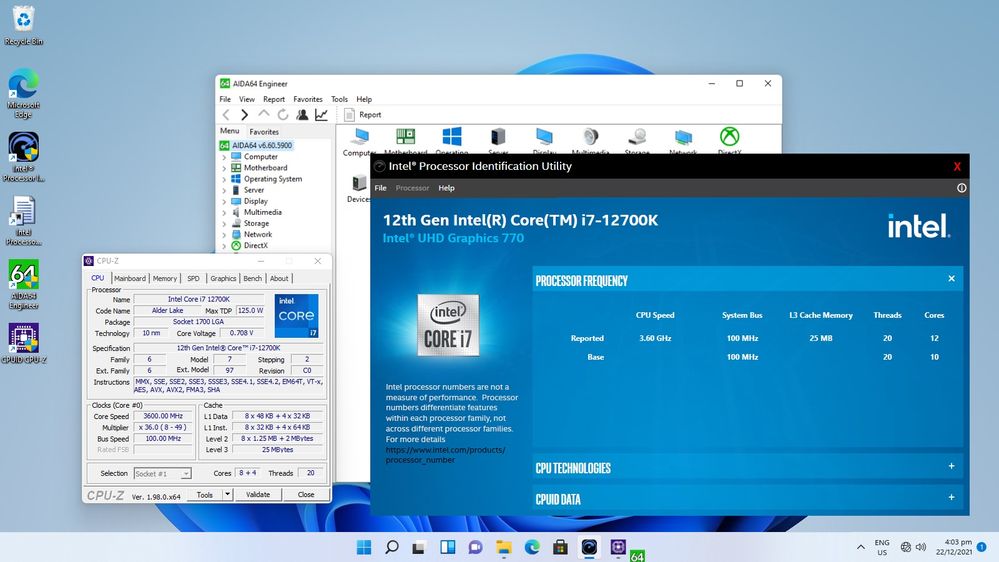 IntelӢ�ض�Processor Identification Utility���� ϵͳ������