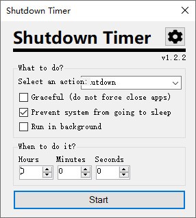 Shutdown Timer ��ʱ�ػ����������ͼ