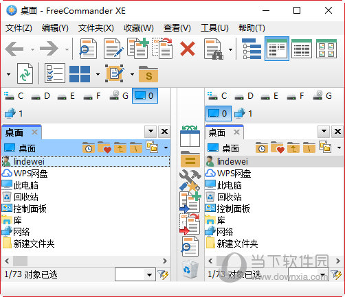 FreeCommander ˫�����ļ�����������