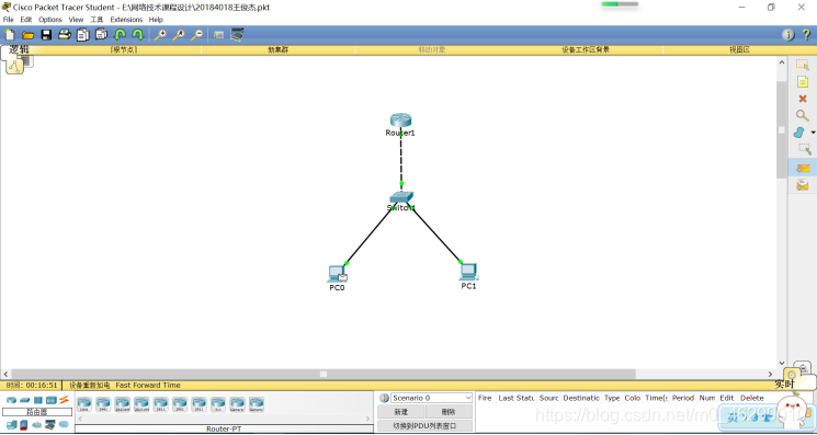 Cisco Packet Tracer ����ģ���� ���� ����ͼ