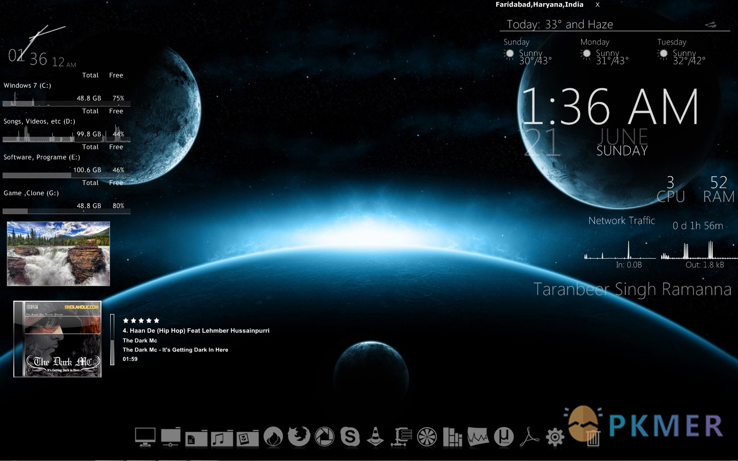 Omnimo for Rainmeter ��װ���� �̳�