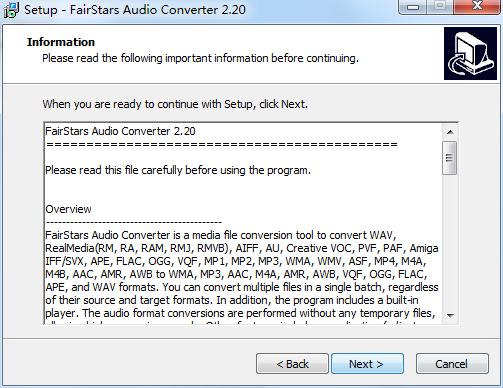 FairStars Audio Converter Pro �̳�ʾ��