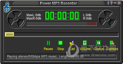 Power Mp3 Recorder 录音设置选项