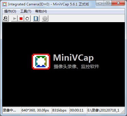 MiniVCap������ͷ��������� ��̬��� ���ý���